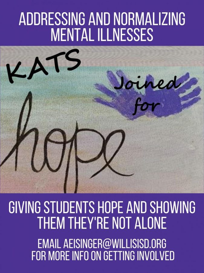 KATS+JOINED+FOR+HOPE.+A+new+club+on+campus+hopes+to+saves+lives+and+bring+hope+to+students+who+are+going+through+tough+times.+