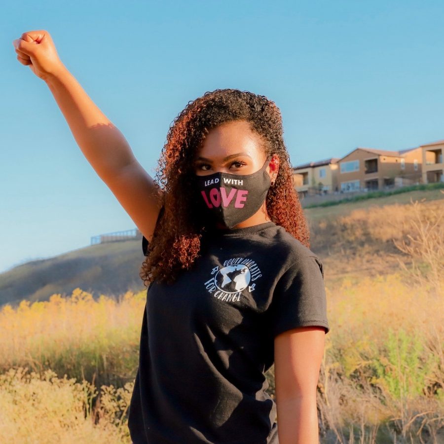 Dougherty+Valley+High+School+alumna+Tiana+Day+%2820%29+led+a+protest+and+started+a+nonprofit+to+bring+about+change+in+her+community.