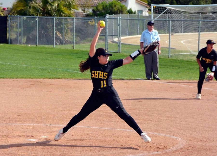 Game Ball: Senior softball player travels from coast to coast pitching in for her teams in Virginia, California