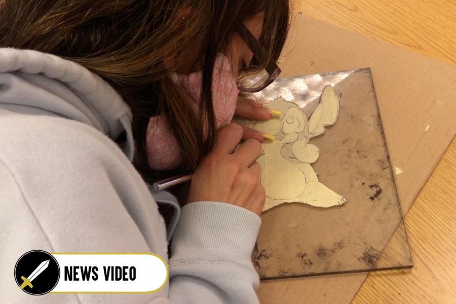 Students Employ Creativity in Maples’ Printmaking Class