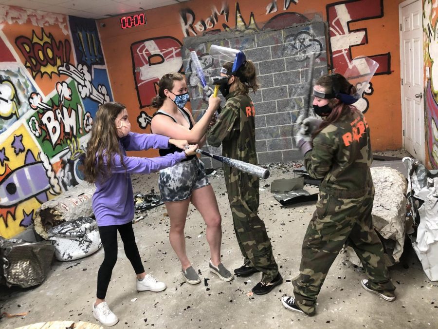 Rage rooms are all the rage: Teens de-stress by smashing glass and hitting appliances. What’s not to like about that?