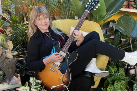 Singer-songwriter and guitarist Emily Elbert is playing with Harry Styles and Jenny Lewis on Love On Tour. Elbert was a junior at Coppell High School when she released her first album, Bright Side, in 2006.