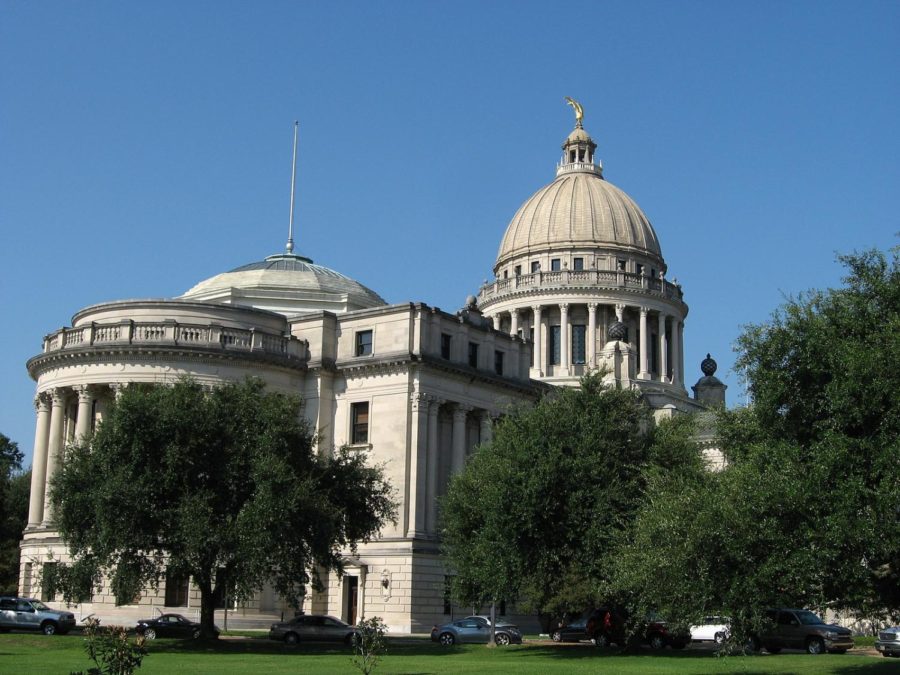 The+legislature+meets+at+the+Mississippi+capitol+building+to+make+laws--and+to+gerrymander.