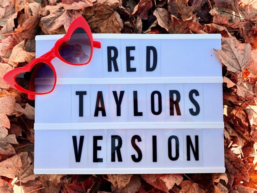 A lot going on at the moment: Taylor Swift re-enters Red era