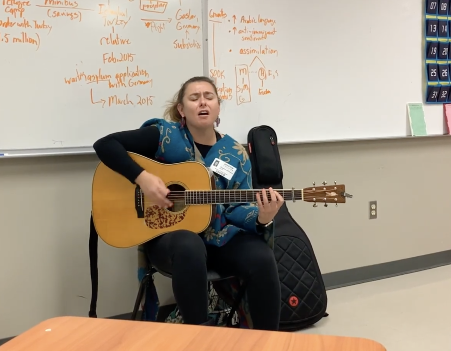 Friday Flex: Local Musician Sophia Johnson Shares Her Journey Through the Music Industry, Inspiring Students