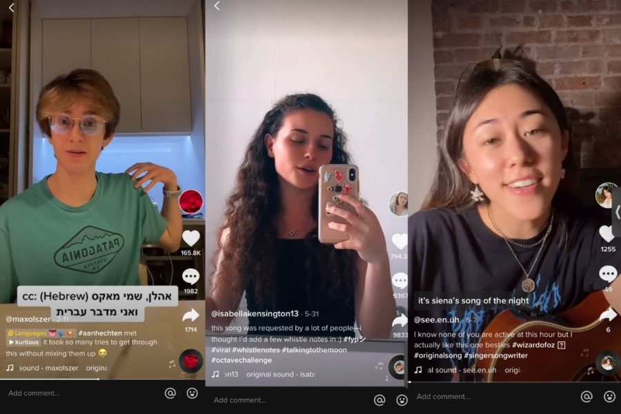 Former students Max Olsher (’21), Isabella Mattera (’20) and Siena Moran (’19) continue to gain massive followings on TikTok. These creators have attempted to use their platforms to educate followers on a range of topics to incite long-term change. 