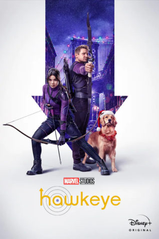 Holiday-themed poster for Hawkeye, released on Disney+. Photo courtesy of Marvel Studios