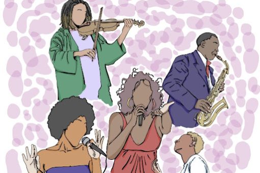 The Black community has shaped contemporary culture throughout history. The Sidekick staff writer Minnie Gazawada gives credit to their cultural impact. Graphic by Maya Palavali