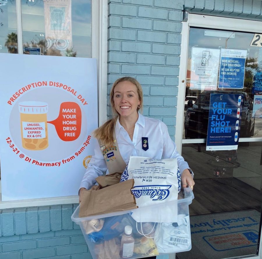 Junior hosts drug disposal day and collects 25 pounds of medicine  