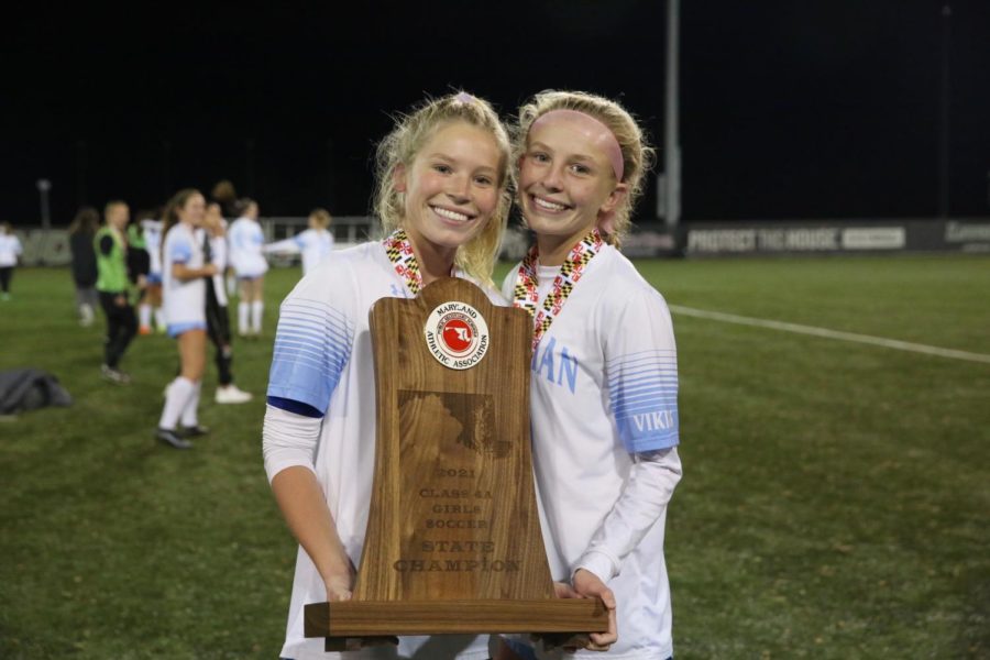 The DeMartino sisters emerged this year as a dynamic duo for Whitman’s girls soccer — a state champion team as of November.