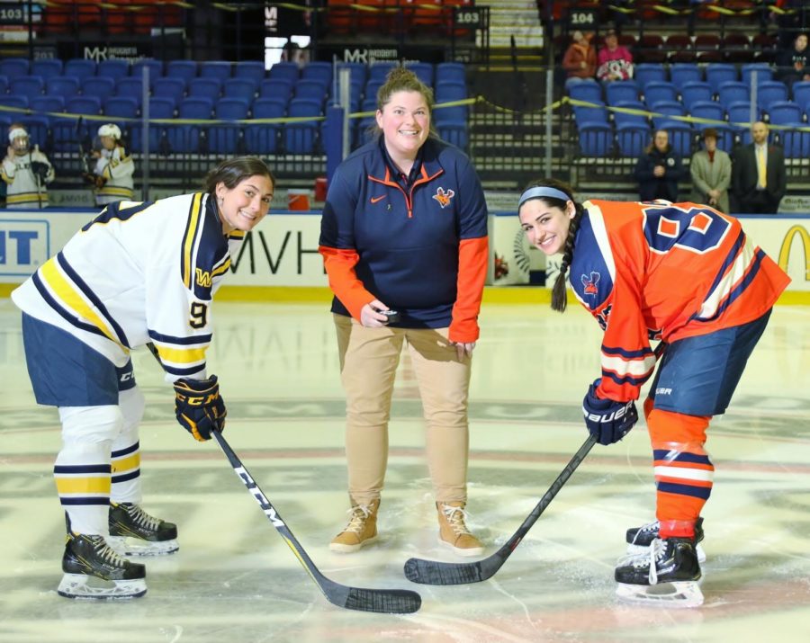 Gold Ribbon Game: How Utica women’s ice hockey fights against pediatric cancer