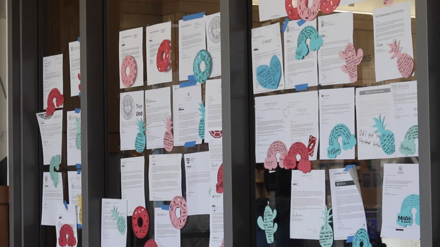 “Donut feel bad”: Wall of Rejection comforts seniors