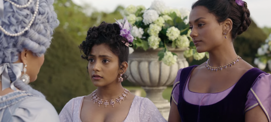 Charitha Chandran and Simone Ashley star as two of the leading characters on the second season of Birdgerton