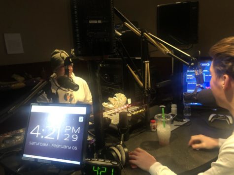 Zachary Sinutko 24 and Collin Kennedy 24 spend their radio interview playing video games and discussing their lives.