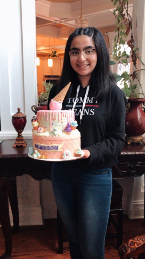 Zakria has made many cakes for many different occasions, including birthdays.  