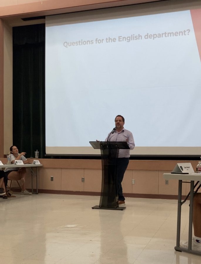 Site Council votes to approve list of supplemental materials as proposed by the English department