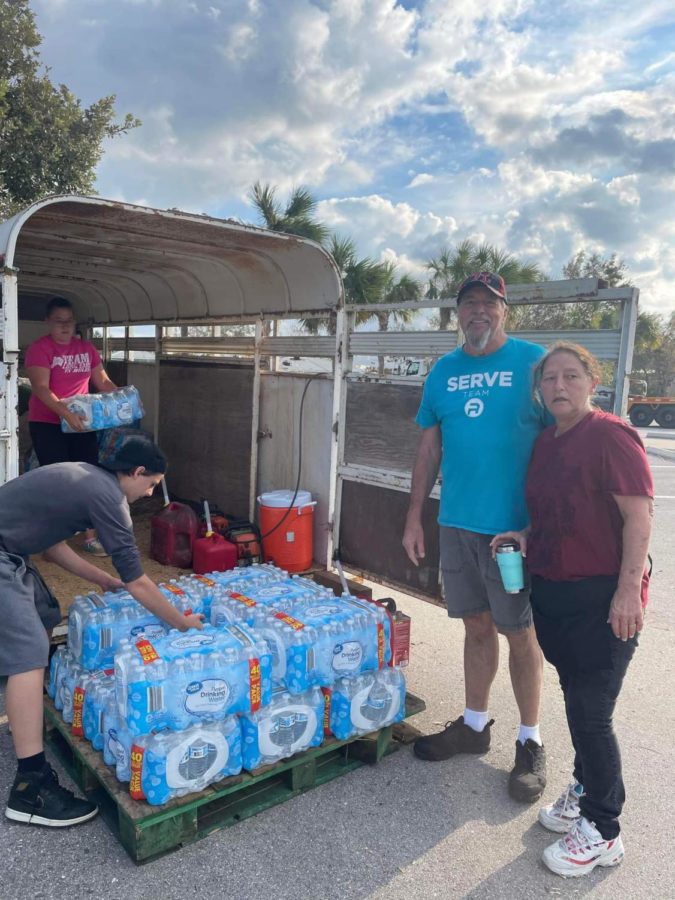 Former student collects donations to support residents post hurricane Ian