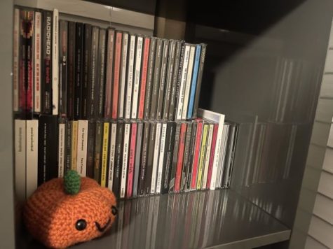 Audrey Choate’s compact disc collection, organized by alphabetical order and release date.