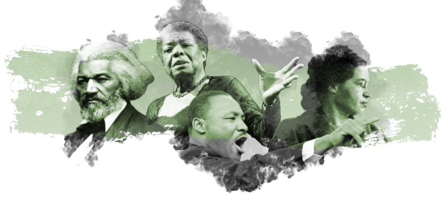 Among what students learn about in African American studies courses are important figures such as Frederick Douglass, Maya Angelou, Martin Luther King Jr., and Rosa Parks.
