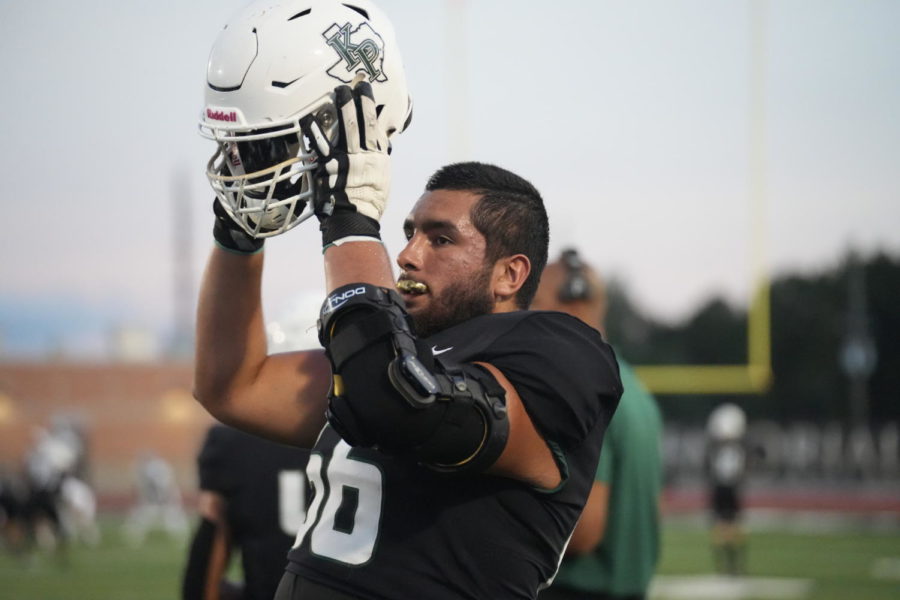 Senior+offensive+lineman+Erick+Zapata+prepares+to+go+back+in+a+home+game+last+fall.+He+was+first-team+all-district.