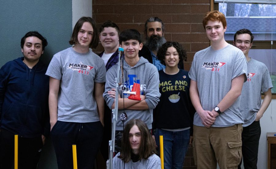 With a score of 284 at Saturday’s Rose City League Meet, Maker Industries currently sits at %231 in the world for First Tech Challenge events.