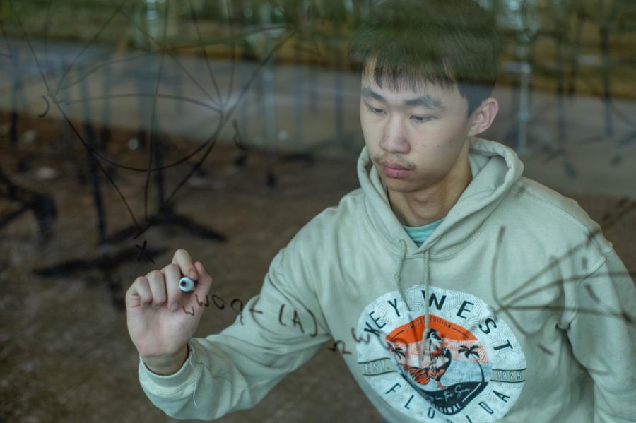 One of the nation’s top high schoolers in math, Jeffrey Chen, is outgoing and involved in a number of activities outside of math.