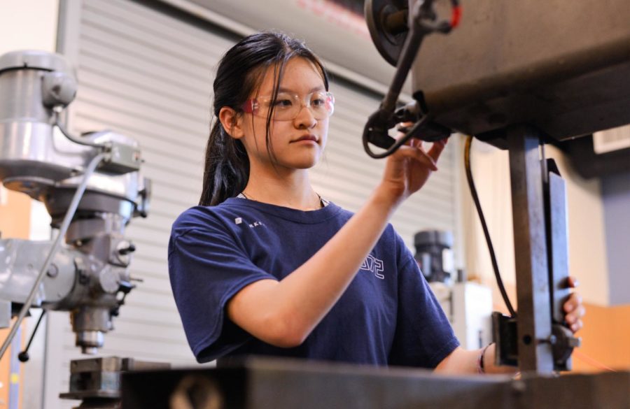“I've always been interested in making an impact on the world. It’s why I do outside climate activism: because I'm really passionate about not burning in the future,” Laurie Jin (12) said.