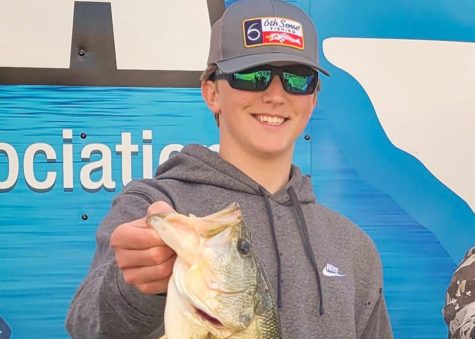 Junior Cade Dornburg, along with junior Braxten Alexander, received the Angler of the Year award in 2021. 
