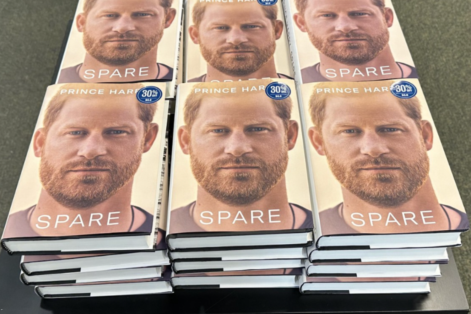 Prince Harry's Spare Dominates the Best-Selling Nonfiction Books