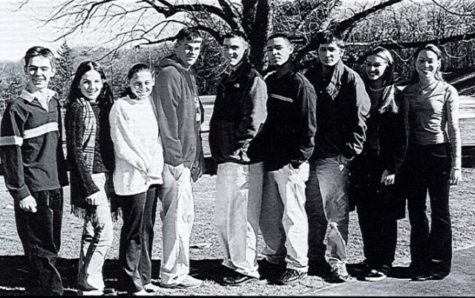 3rd from left Alex Pall in the 2003 Yearbook in the Student Government Club 