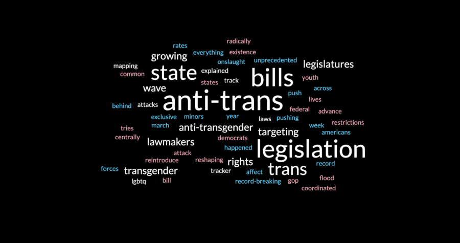 The current rise in anti-trans legislation concerns many members of Latin's community.