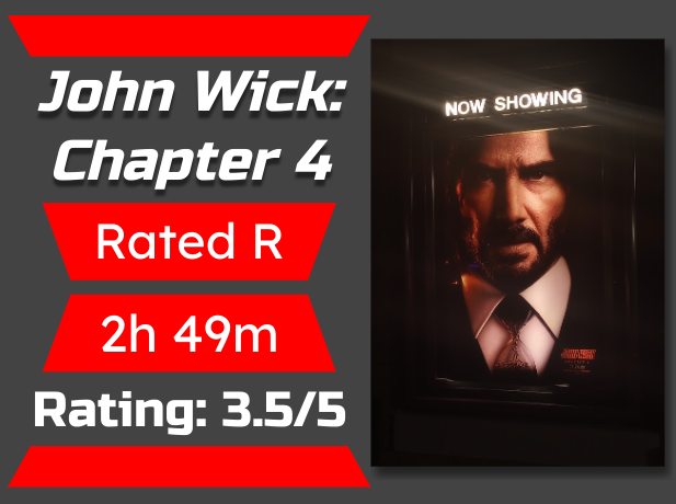 The movie series stars Keanu Reeves as the title character, John Wick.