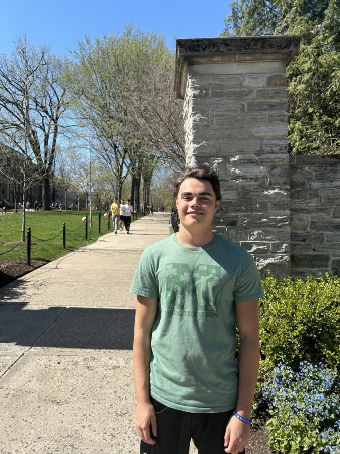 Senior Bradley Stevens will be spending his next four years preparing to serve our country as a member of Penn State's ROTC program.