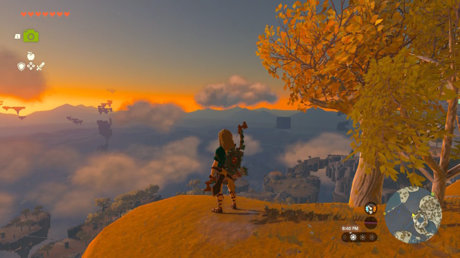 Much of “Tears of the Kingdom” takes place in the sky, granting the player a new level of exploration and discovery. 