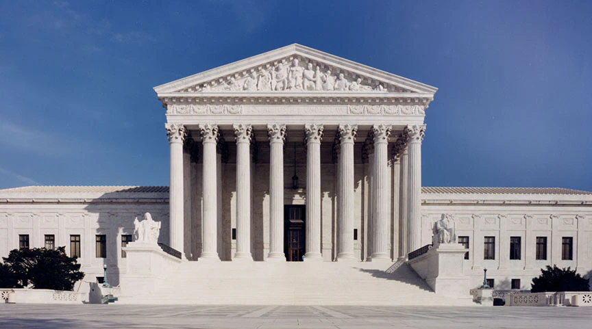 An image of the Supreme Court building where Groff v. Dejoy will be heard.