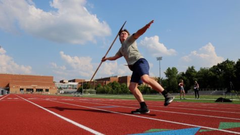 Marquette senior, Brigg Ernstrom, has broken the school javelin record for the third time this season. He is looking for a new record and place on the podium at the State Tournament this weekend. 

Royalty Free Music: Bensound.com/royalty-free-music
License code: ZFA7SMIXFH5UMXCE