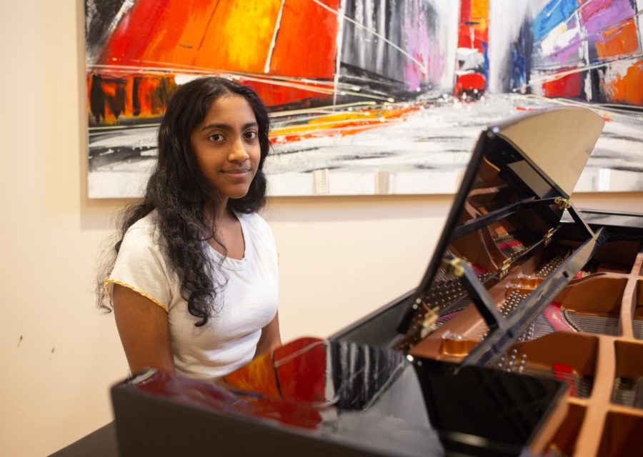 In a way, music is a second language for me. When I sit down at the piano, or when I’m performing, I get a sense of comfort, because at that moment, I don’t need to do anything. The music does it for me, and that’s what makes it all worth it, Hita Thota (12) said.