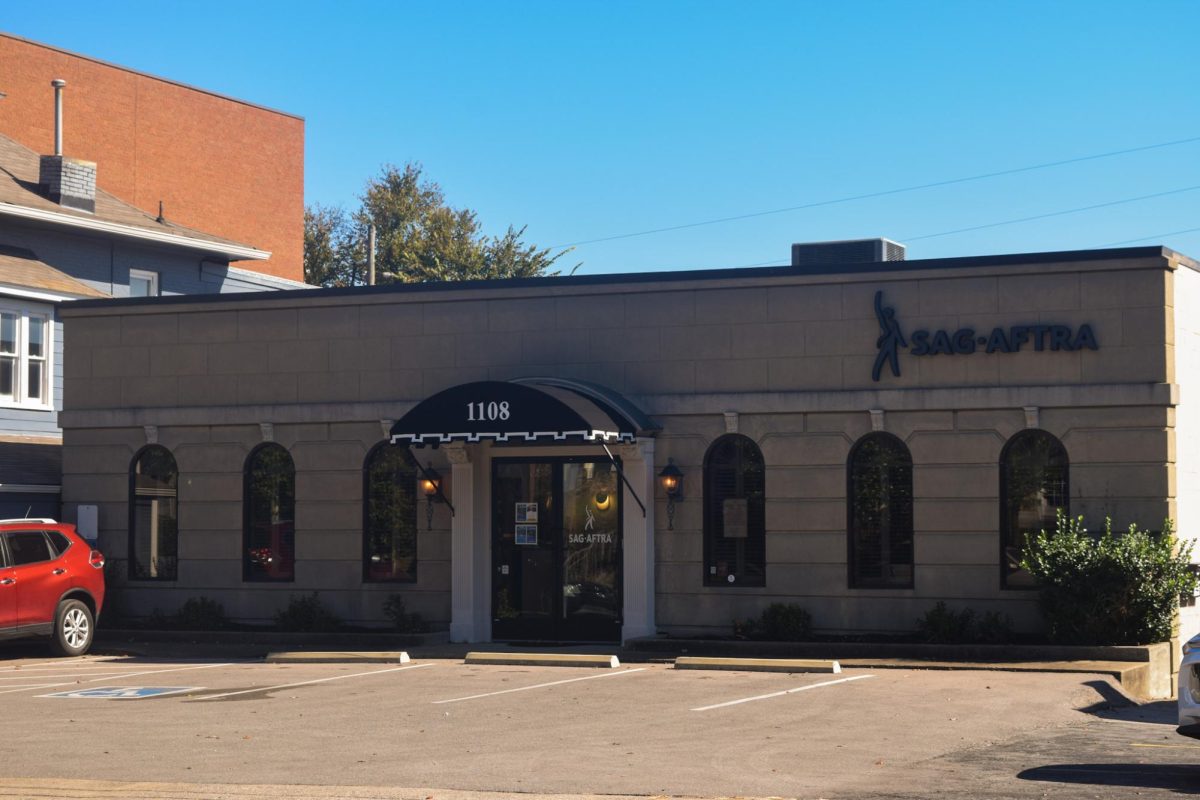The SAG-AFTRA building in Nashville, as photographed on Nov. 2, 2023. (Hustler Multimedia/Narenkumar Thirmiya)