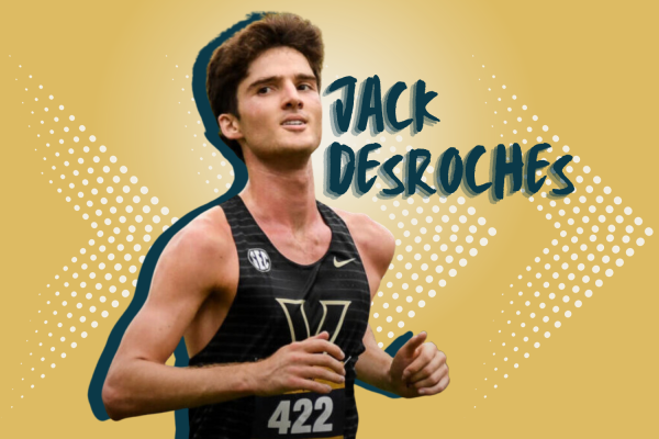 With his freshman season coming to a close, Jack DesRoches still has plenty of time left at Vanderbilt. Hes not wasting any of it. (Hustler Multimedia/Sofia El-Shammaa)