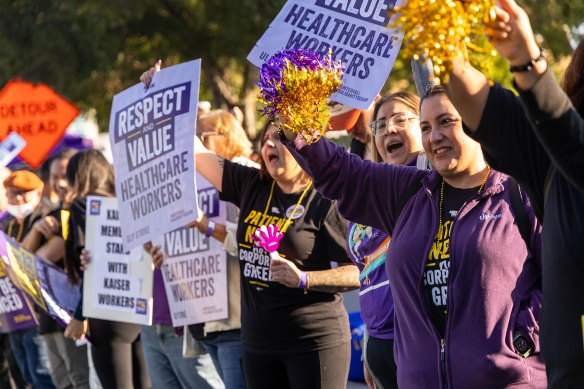 Kaiser+Permanente+workers+and+members+of+SEIU-UHW+hit+strike+lines++to+protest+an+understaffing+crisis%2C+which+was+causing+low+wages+and+unsafe+conditions+for+patients.+Photo+courtesy+of+SEIU-UHW+%7C+Used+with+permission