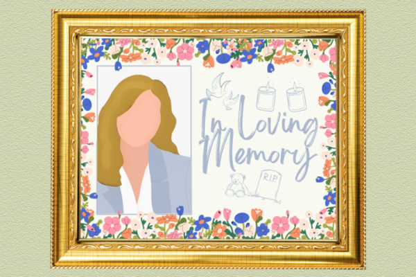 Graphic depicting a memorial to an anonymous female student (Hustler Multimedia/Jada Mitchum)