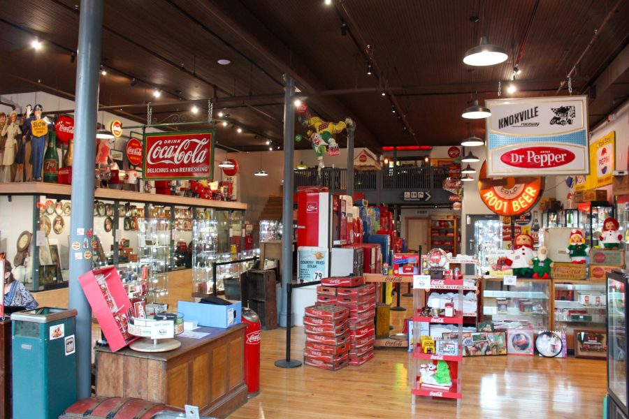 The+Soda+Museum%2C+located+on+St.+Charles+Historic+Main+Street%2C+features+collectibles+from+various+soda+companies+throughout+the+years.+Companies+such+as+Coke%2C+Pepsi%2C+Fanta+and+other+small+businesses.+