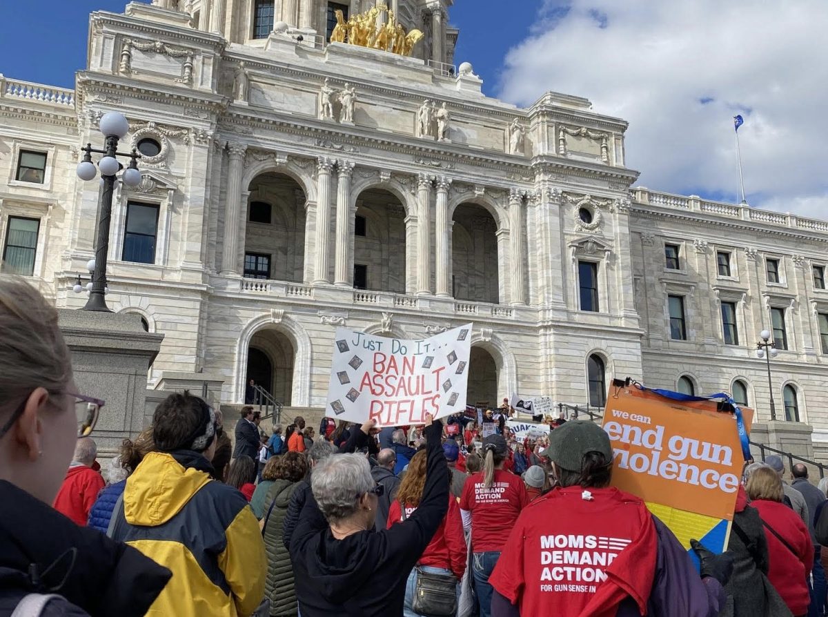 Organizations+such+as+the+Minnesota+chapter+of+Moms+Demand+Action+are+pushing+for+the+legislature+to+pass+better+gun+violence+prevention+laws.+