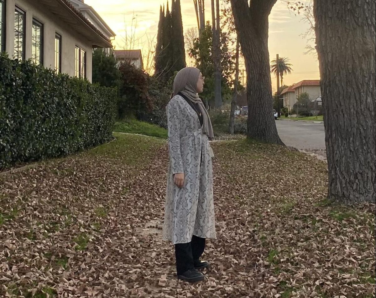 NEIGHBORS: Boushra E., above, of Palos Verdes was part of a cohort of LA-area Muslim and Jewish teens last year. For this story she said she didn’t want to use her full name, due to “privacy concerns.” 