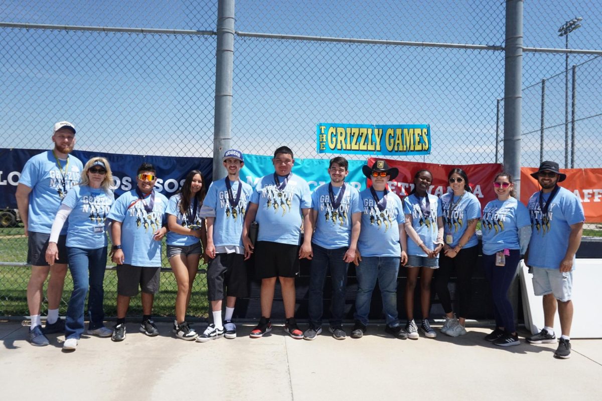 Los Osos High School's special needs students participating in Best Buddies' Grizzly Games! 