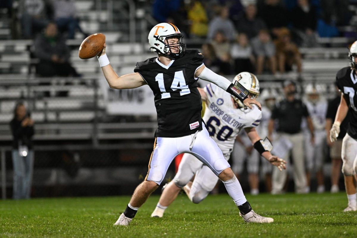 Tyrone QB Ashton Walk against BG this season. 