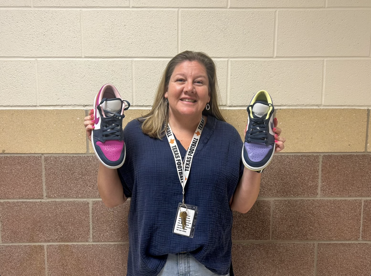 Biology and Anatomy teacher Theresa Dollinger is a true sneakerhead. She wears a different pair each day of the first quarter, which is about 60 to 70 days. 