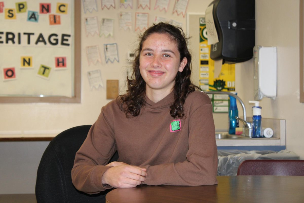 Sophomore Irina Walker is a foreign exchange student from Switzerland who will be at GHS through the end of the academic year.  "I think what motivated me to come is to have something that is special, and the experience that’s worth it," she said. Walker speaks three languages. 