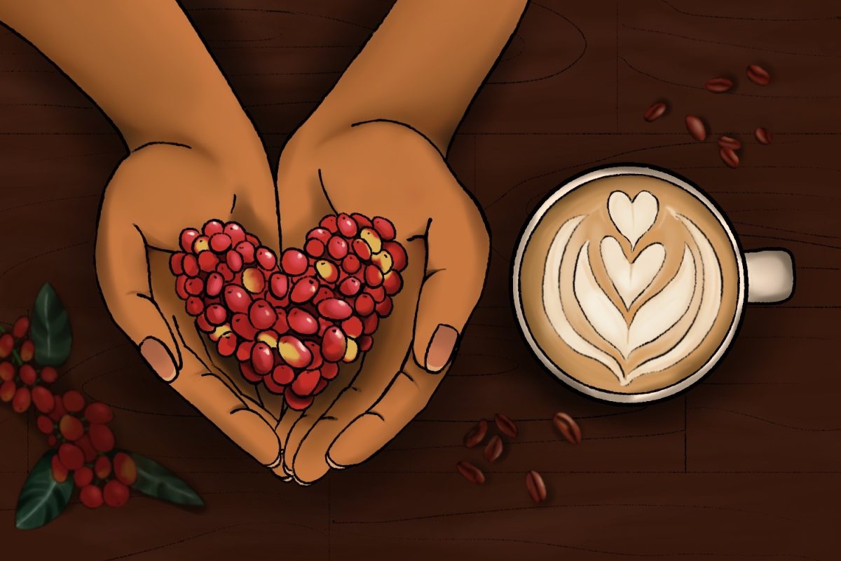 Although coffee has existed for hundreds of years, the third wave of coffee, which began in the 1990s, promotes not only an enjoyable experience for consumers, but also emphasizes creating an impact that is beneficial for the farmers who are involved in the extensive production process, who often live in poverty. Through partnerships with organizations like Fair Trade, specialty coffee roasters and cafes can be increasingly assured that their profits directly benefit the quality of the lives of farmers.