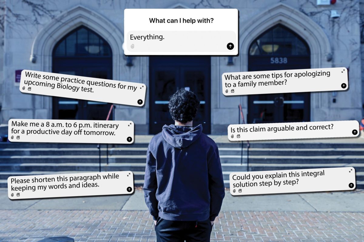 Two years after ChatGPT hit the Internet, many students are turning to the AI model as a support system for everything, from assisting with schoolwork to providing personal advice.